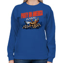 Party On America Founding Father Women's Sweatshirt