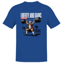 Weightlifting Men's T-shirt - Liberty and Gains