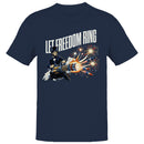 Let Freedom Ring Patriotic Fireworks Men's T-shirt