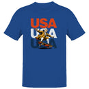 USA Founding Father Skateboarding Men's T-shirt