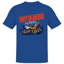 Party On America Founding Father Men's T-shirt