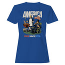 America Free Since 1776 BBQ Party Women's T-shirt