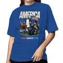 America Free Since 1776 BBQ Party Women's T-shirt