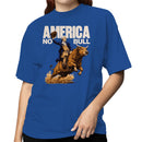 America No Bull Patriotic Women's T-shirt