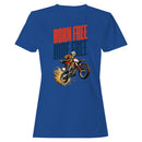 Born - Ride Free Patriotic Biker T-shirt