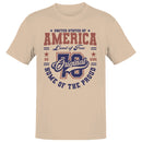 America 250 Years Land of Free Men's T-shirt