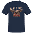 Land of the Free Eagle Shield 1776 Men's T-shirt