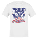 Proud American Eagle Flag Men's T-shirt