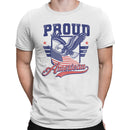 Proud American Eagle Flag Men's T-shirt