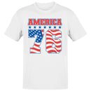 America 76 Patriotic Stars Men's T-shirt