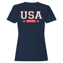 USA EST.1776 Patriotic Women's T-shirt