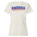 Patriotic Women's T-shirt - America Land of the Free
