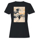 Nihilist Penguin Japanese Wave Women's T-shirt