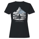Penguin Mountain Wander Quote Women's T-shirt