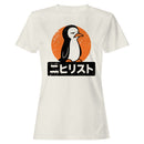 Nihilist Penguin Japanese Retro Sun Women's T-shirt