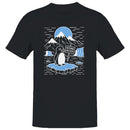 Penguin Holding Nothing Matters Sign Men's T-shirt