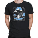 Penguin Holding Nothing Matters Sign Men's T-shirt