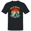 Penguin Retro Sunset Iceberg Men's T-shirt