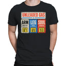 Unleaded Gas Arm Leg Soul Parody Men's T-shirt