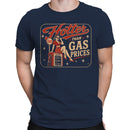 Hotter Than Gas Prices Retro Pinup Men's T-shirt