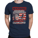 Warning High Gas Prices Ahead Men's T-shirt