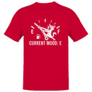 Current Mood E Funny Cat Gauge Men's T-shirt