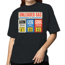 Funny Unleaded Gas Arm Leg Soul Women's T-shirt