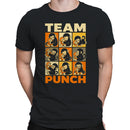 Team Punch Cute Monkey Cartoon Men's T-shirt