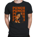 Punch Monkey Hug Plush Toy Men's T-shirt