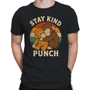 Stay Kind Punch Retro Monkey Men's T-shirt
