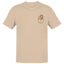 Pocket Monkey Stuffed Toy Illustration Men's T-shirt