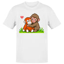 Pixel Monkey Stuffed Animal Men's T-shirt