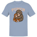 Punch Monkey Hug Cartoon Men's T-shirt
