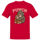 Punch Monkey Hug Cartoon Men's T-shirt