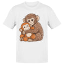 Cute Baby Monkey Plush Toy Men's T-shirt