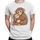 Cute Baby Monkey Plush Toy Men's T-shirt