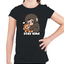 Stay Kind Cute Monkey Youth T-shirt