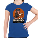 Cute Monkey Duo Youth's T-shirt with Japanese Text
