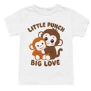 Little Punch Big Love Monkey Hug Youth T-shirt