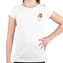Youth's T-shirt with Pocket Monkey Stuffed Toy Design