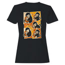 Cute Monkey Baby Hug Cartoon Women's T-shirt