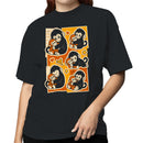 Cute Monkey Baby Hug Cartoon Women's T-shirt