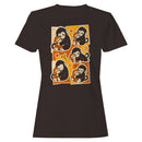 Cute Monkey Baby Hug Cartoon Women's T-shirt