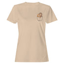 Pocket Monkey Stuffed Toy Illustration Women's T-shirt