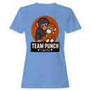 Cute Monkey Duo Japanese Text Women's T-shirt