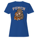 Punch Monkey Hug Cartoon Women's T-shirt