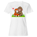 Pixel Monkey Stuffed Animal Women's T-shirt