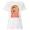 Stay Kind Cute Monkey Women's T-shirt