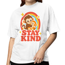 Stay Kind Cute Monkey Women's T-shirt
