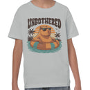 Unbothered Capybara Floating Youth T-shirt